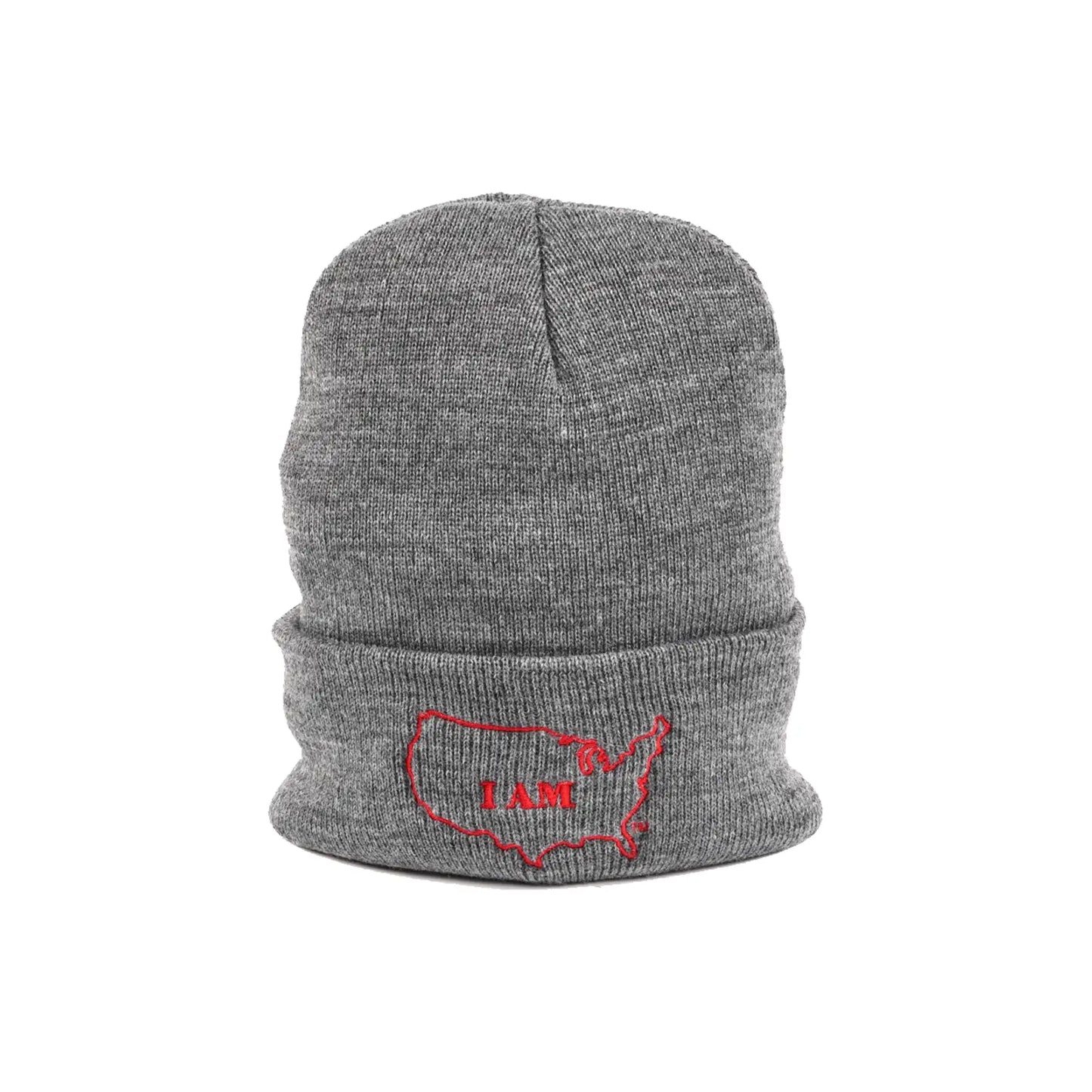 HEATHER GRAY BEANIE BRAND