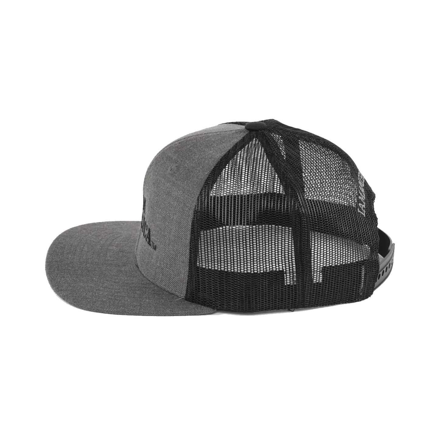 Wool Heather Gray TM black embroidered