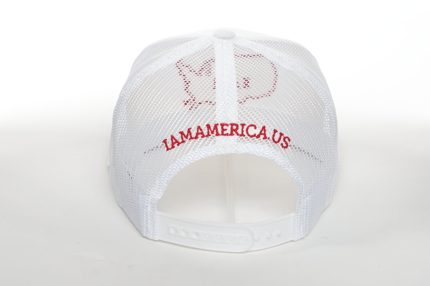 WHITE WOOL TM IN RED