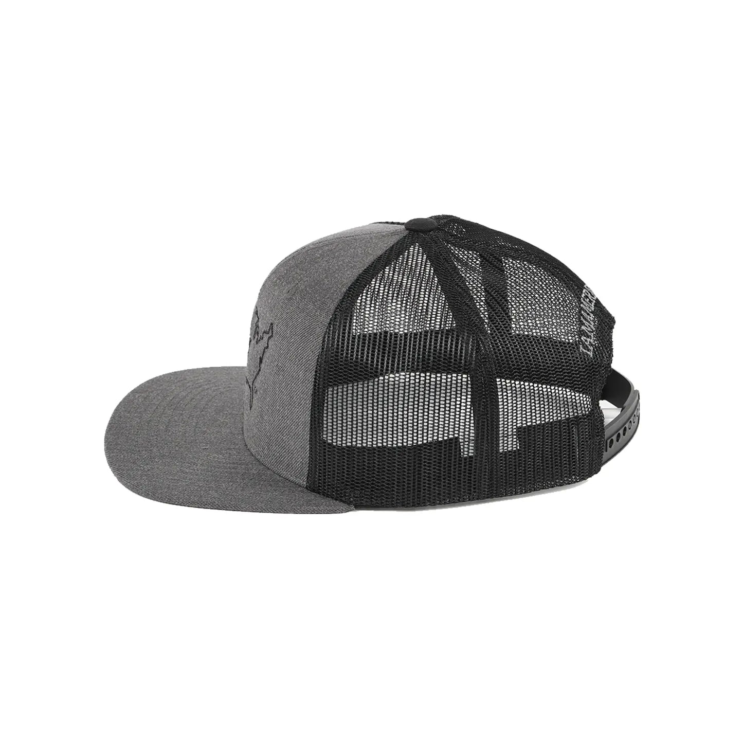 GRAY HEATHER WOOL TRUCKER