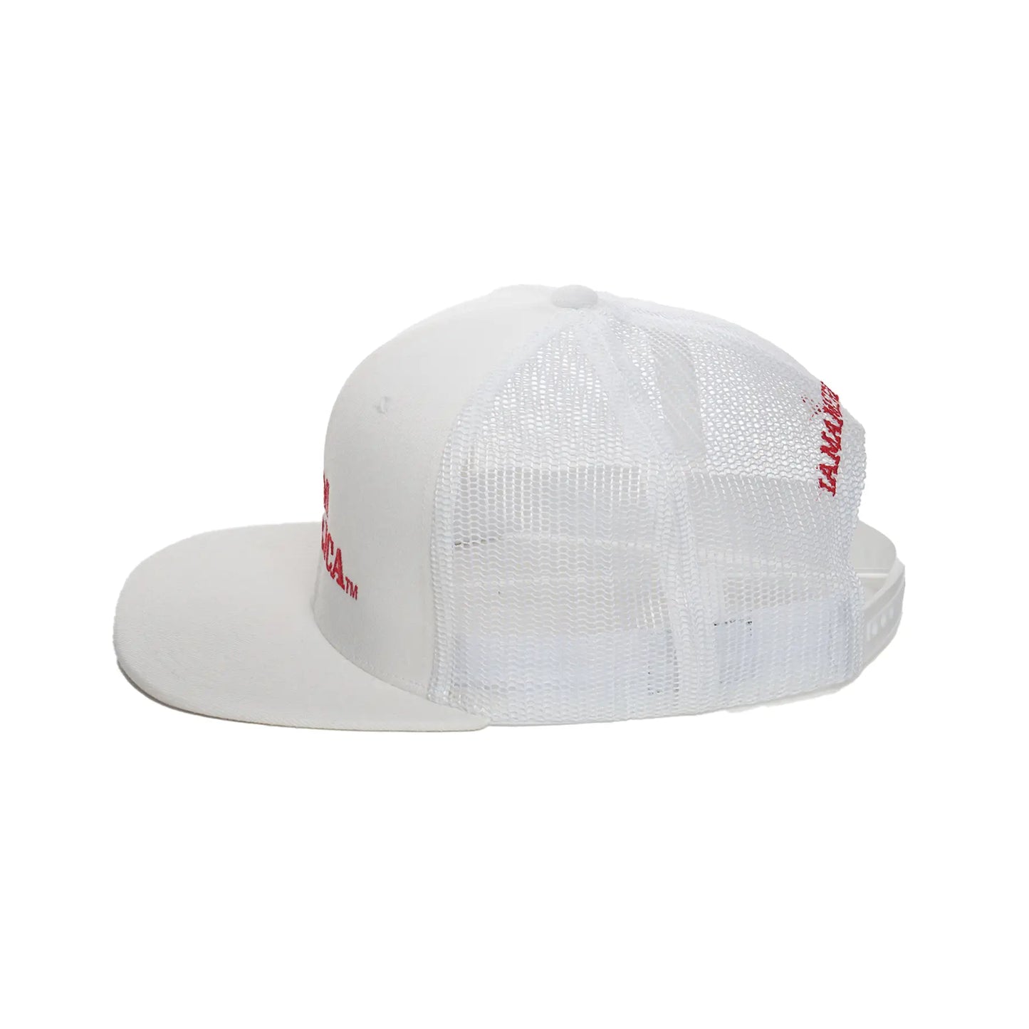WHITE WOOL TM IN RED