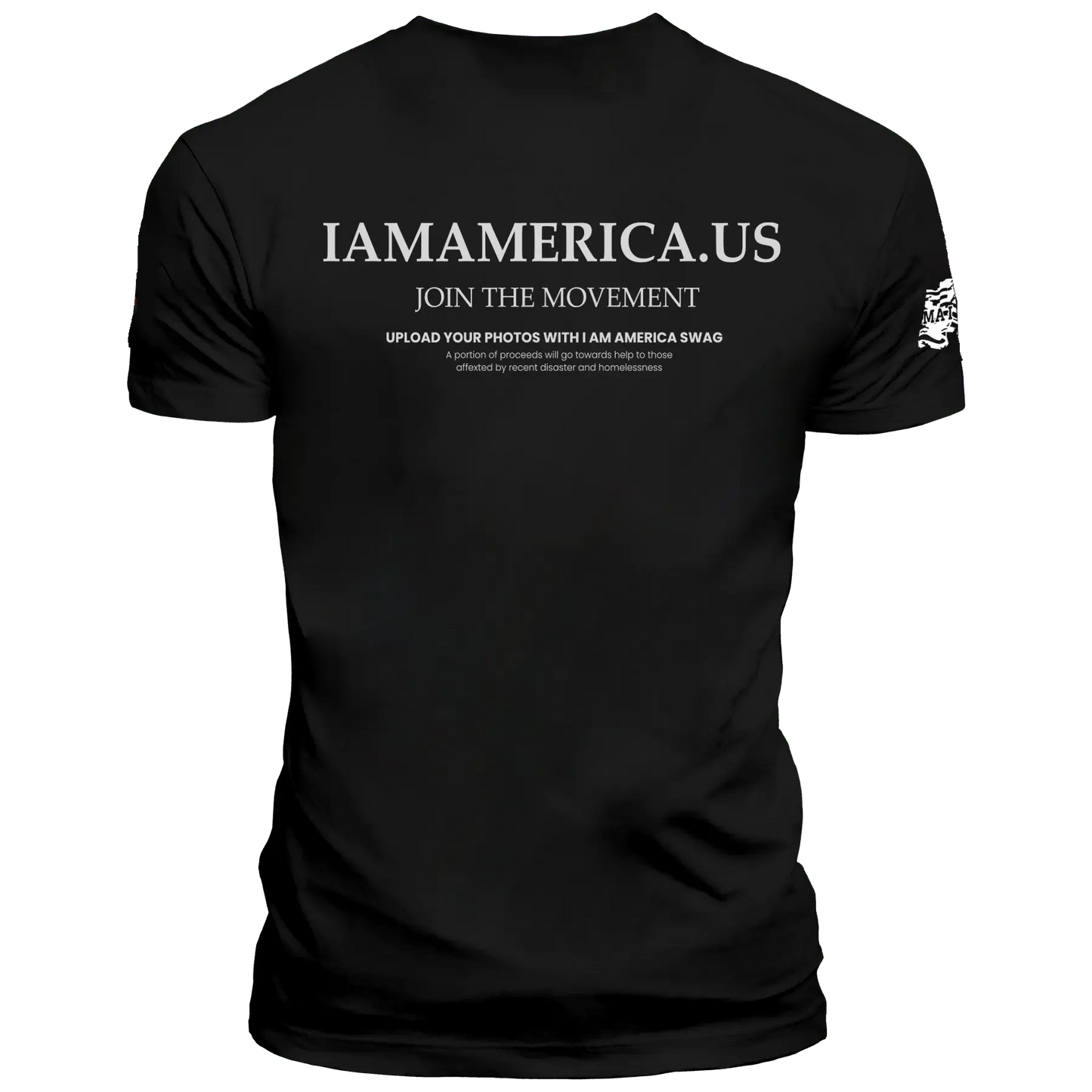 WE NEVER SURRENDER TM - IN WHITE PRINT